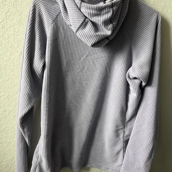 Melanzana Light purple/gray microgrid medium women’s - Picture 2 of 4